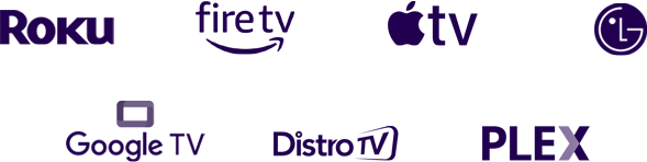 PodcastTV platform logos